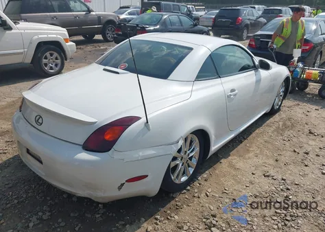 2002 Lexus Sc 430 from USA, damaged, VIN JTHFN48Y820027848